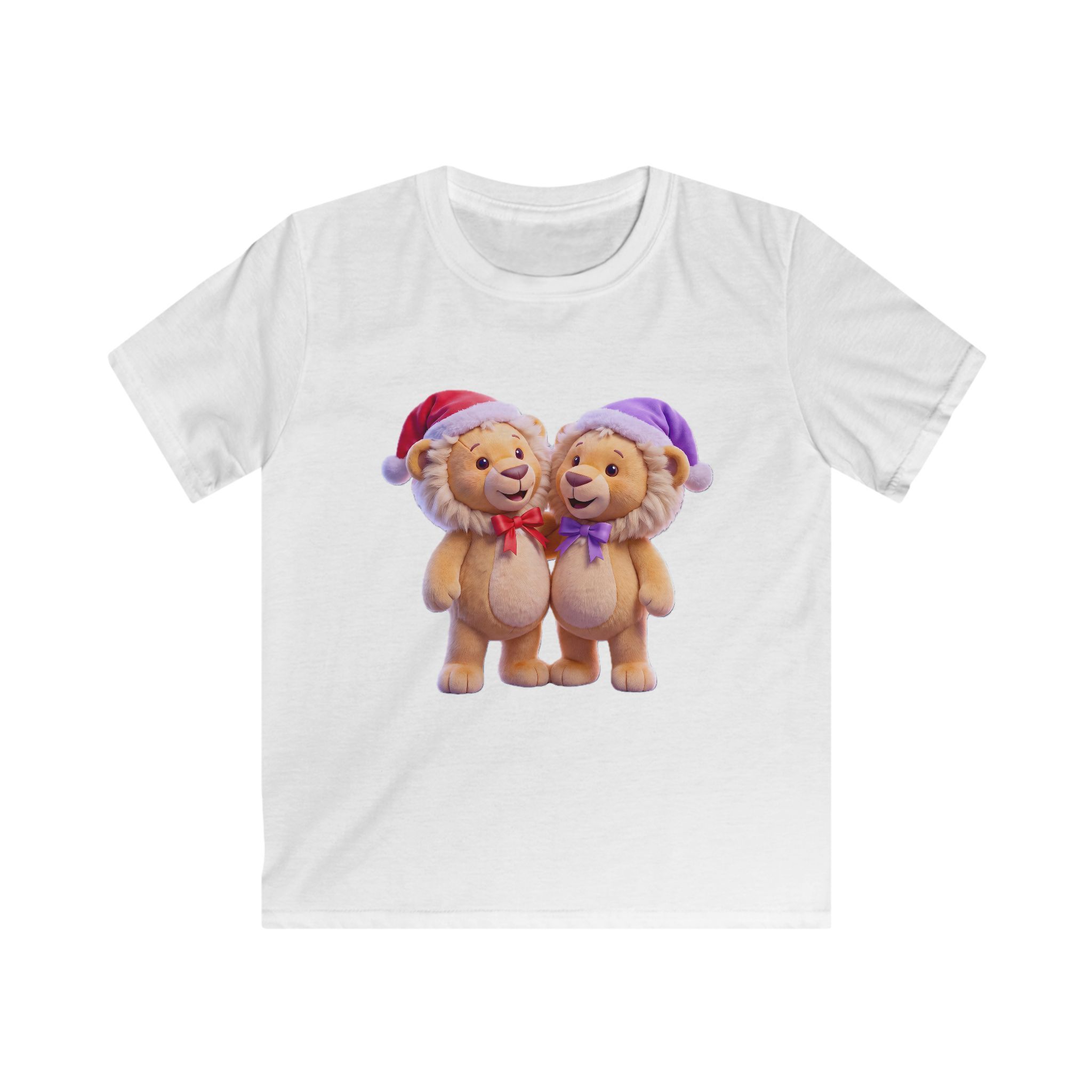 Lea & Leo Kids T-Shirt - Cute Sleepy Lion Plushie