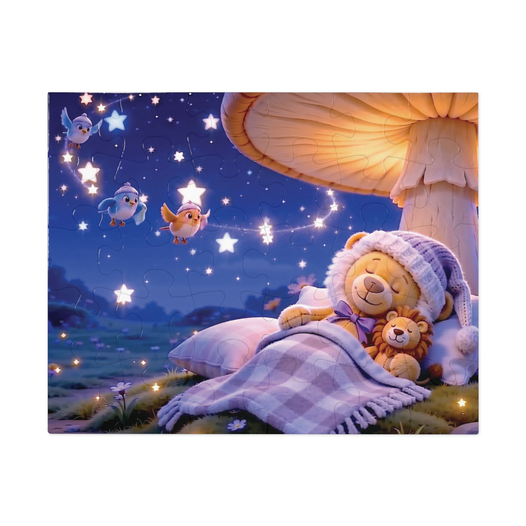 Sleeping Lea Jigsaw Puzzle (with Tin) - Bedtime Puzzle
